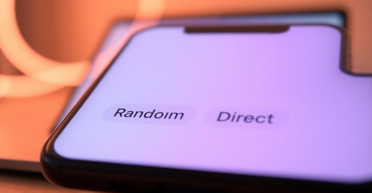 Dwa tryby rozmów: Random Calls i Direct Calls